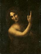 Leonardo  Da Vinci John the Baptist Germany oil painting artist